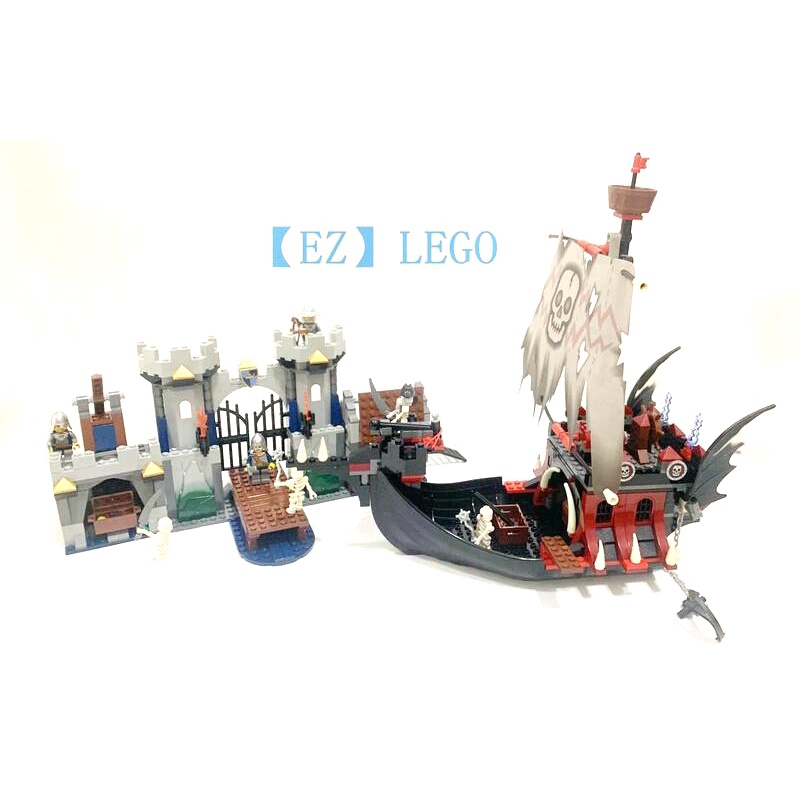 樂高人偶王 LEGO 絕版/奇幻城堡系列#7029 幽靈船盒組