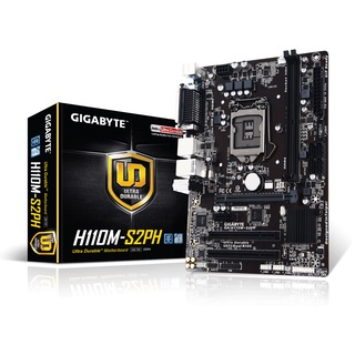 技嘉 H110M-S2PH /1151/M-ATX/1A1H/U3/全固/LPT+COM埠/全新未拆,未註冊