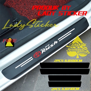 豐田 SILLPLATE CARBON 3D CAR ALL NEW RUSH 3D 碳貼紙 TOYOTA 全新 RUS