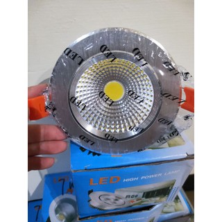 10cm 7W COB LED崁燈白光省電燈泡