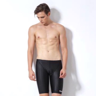 芭比游泳👣Marium大男競賽型鯊魚褲泳褲8101/21401-魚鱗款