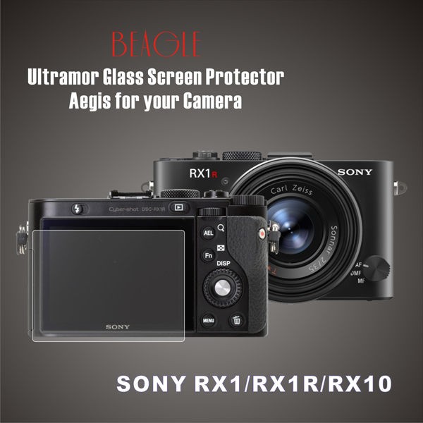 (BEAGLE)鋼化玻璃螢幕保護貼SONY RX1/RX1R/RX10專用-可觸控-抗指紋油汙-硬度9H-防爆-台灣製