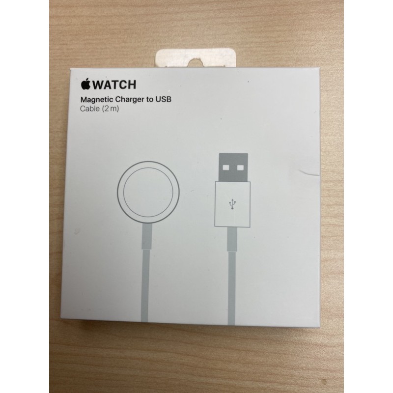 &lt;幾乎全新僅拆包裝&gt;Apple Watch充電線 2m 直營門市購入，可提供證明(有保固）