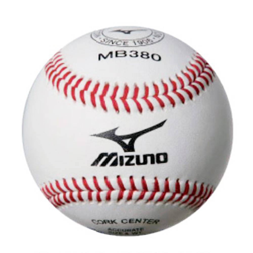 MIZUNO 美津濃 硬式棒球 (練習用)  天然皮革 2OH-00380[SUN=]