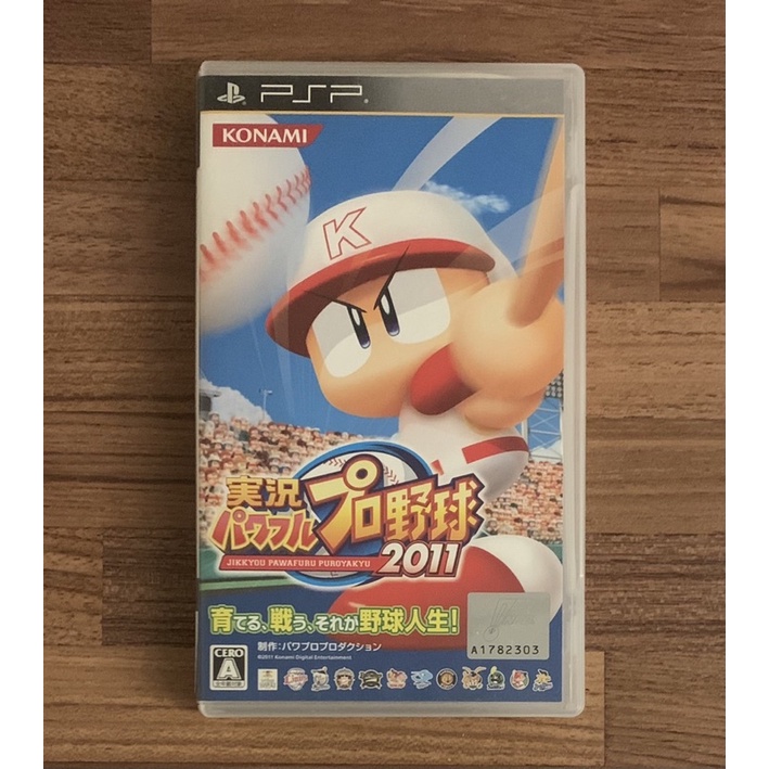 PSP 實況野球 2011 正版遊戲片 原版光碟 日文版 純日版 日版適用 二手片 SONY