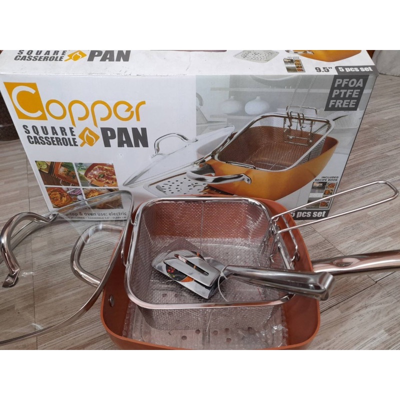 Copper square PAN 萬用神廚鍋組