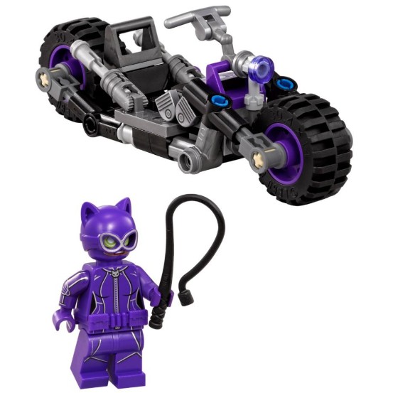 LEGO 樂高積木 70902 Catwoman Catcycle Chase 貓女機車追擊 1號包 無盒 無書 無貼紙