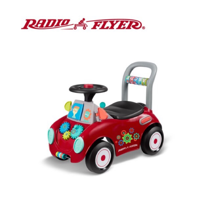 美國Radio Flyer 二合一探索號滑步助步車