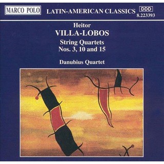 *MARCO POLO 古典音樂*Villa-Lobos Strin QuartetDanubiu 8223393E34