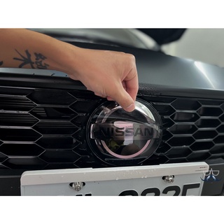 [老爸包膜店] Nissan Altima 前車標 ACC 透明保護膜 犀牛皮 透明 防刮 防石頭 電腦裁切