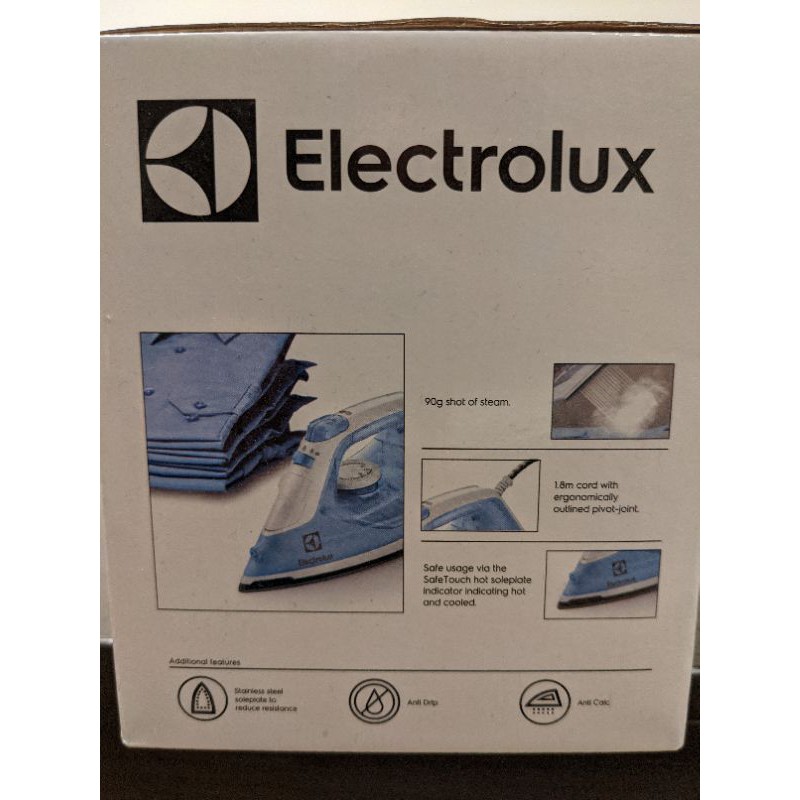 【Electrolux伊萊克斯】蒸氣式電熨斗ESI4017輕鬆高效率的整燙新體驗