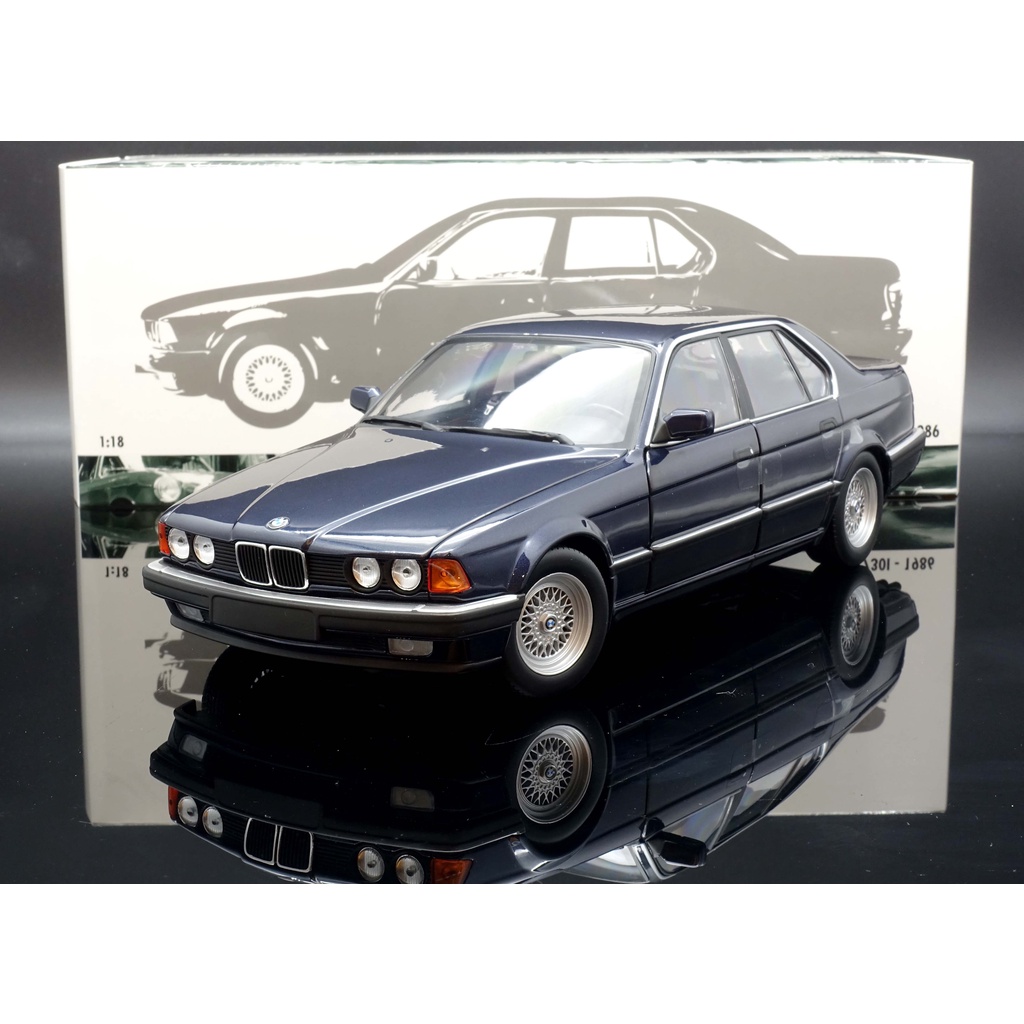 【M.A.S.H】現貨特價 Minichamps 1/18 BMW 730I (E32) 1986 blue