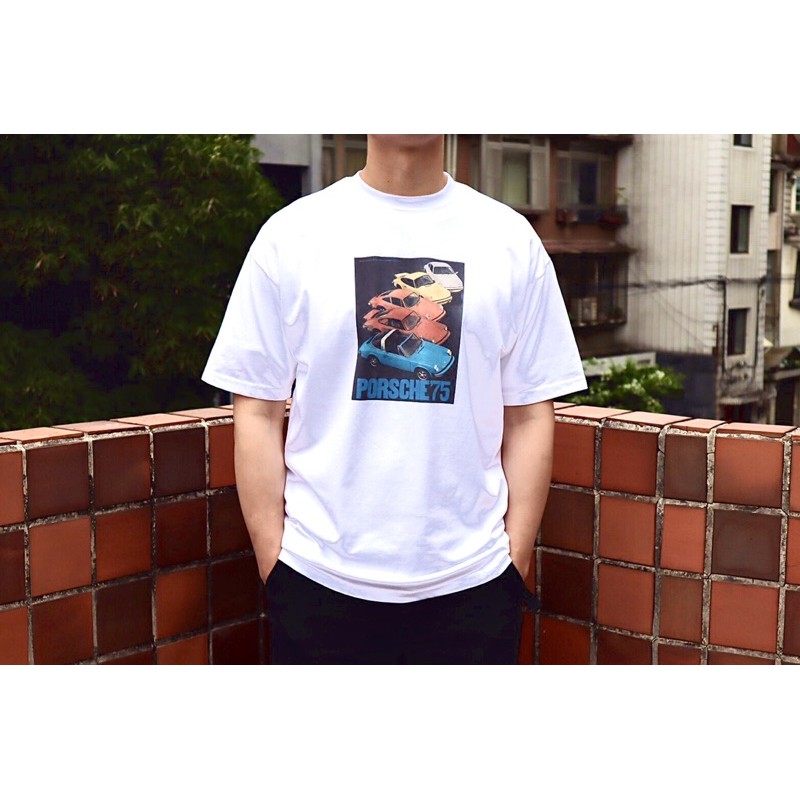 現貨供應 男裝 🏷Paradestudio PORSCHE75 T-shirt 圖T 服飾選品 男裝 男生服飾 男生配件