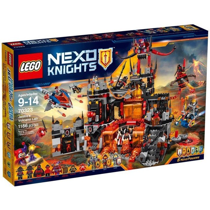 LEGO 樂高 Nexo Knights系列 70323 小丑的終極炎魔巢穴 全新未拆 盒況完整