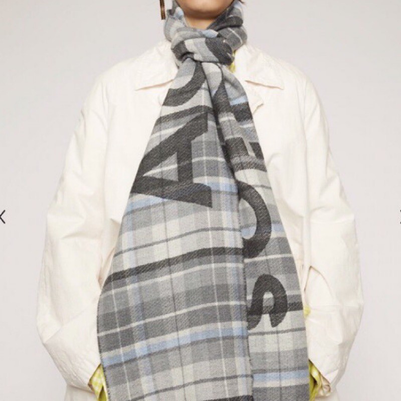 acne studios skinny scarf