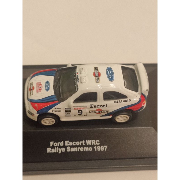 二手無盒ford Escort WRC,尾翼微掉漆，1/87