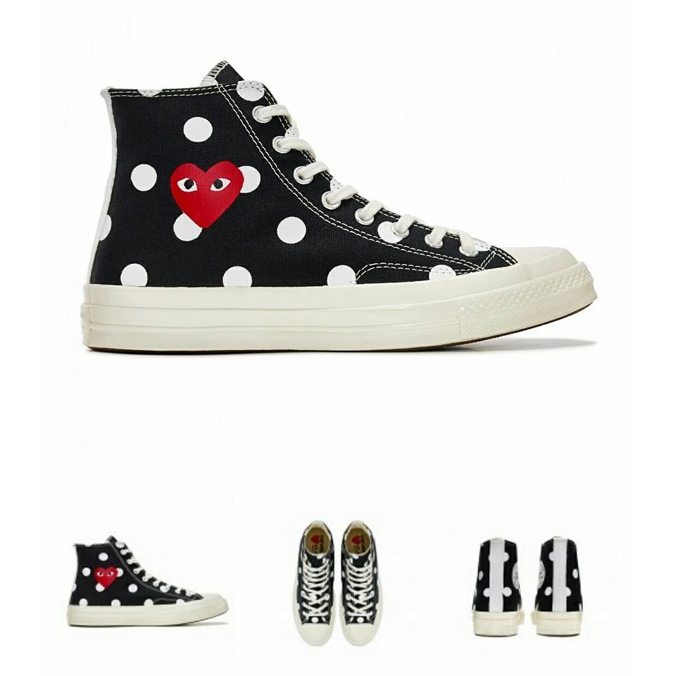 cdg converse polka