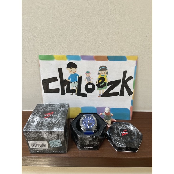 ［CHLOE ZK］ G-SHOCK GA-2100HC-2 藍色 2021  台灣公司貨