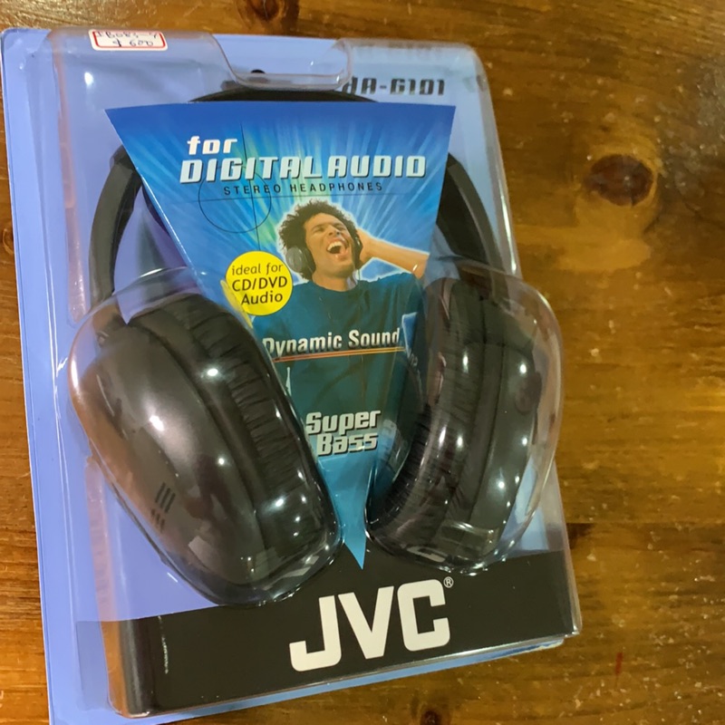 超質感JVC全罩式耳機HA-G101有線副6.3mm轉接頭一只