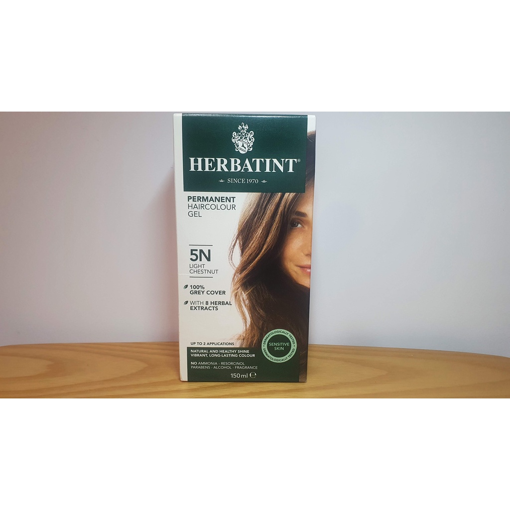 Herbatint 賀柏汀 義大利草本染髮劑150ml 5N亮栗色