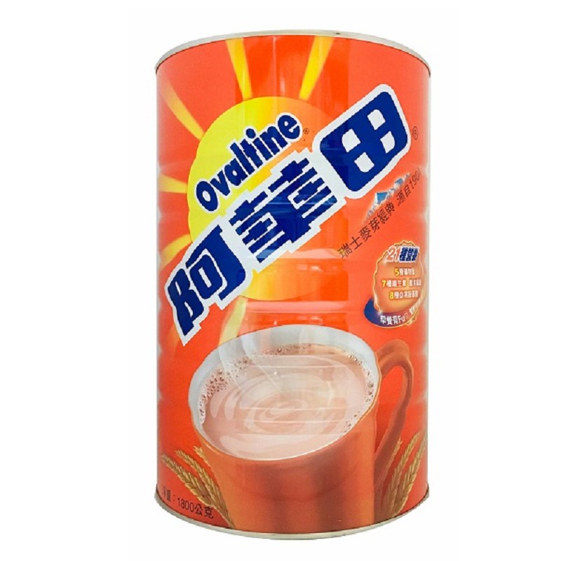 阿華田營養巧克力麥芽飲品(1.8kg)-旺來昌