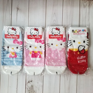 F14 襪子 韓國 三麗鷗 Hello kitty 正版授權 直版襪 22-26cm 【福德生活百貨】