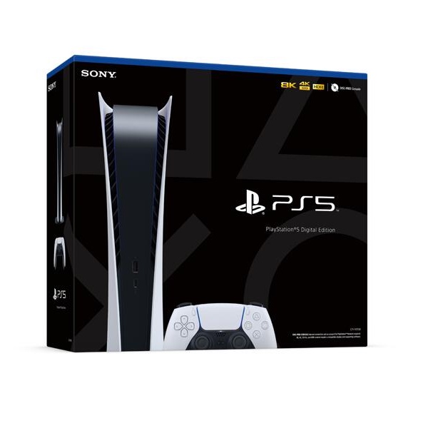 【優格米內湖金湖】【現貨】【PS5】PlayStation PS5 數位版主機 遊戲主機 台灣公司貨 保固一年