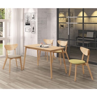 【宏興傢俱 HOME BRISK】喬瑟夫本色4尺餐桌《XU新品22》