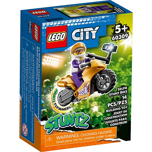 LEGO樂高 LT60309自拍特技摩托車 2022_City 城市系列