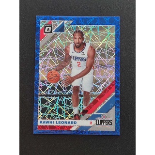 藍冰亮 2019-20 Donruss Optic Kawhi Leonard Blue Velocity #30