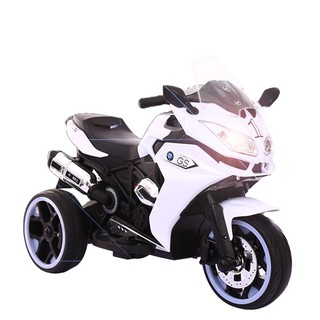 TECHONE MOTO10 兒童電動三輪重機/炫彩發光車輪/雙驅啟動 充電電動車可座內建USB及TIF多功能接口早教功