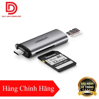 Ugreen 50704 SD / TF USB Type C 存儲卡讀取器 - 正品