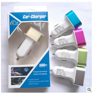 {超值家}正品[新款熱賣]usb車用充電器一拖三3.1A USB汽車充電器 三插孔車用充電USB車充 多口車充