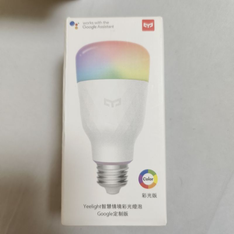 [Q-PAO ] 二手 Yeelight 智慧情境彩光燈泡 Google定制版 可米家 goolge 控制