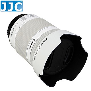 又敗家JJC副廠Canon白色EW-63C遮光罩EF-S佳能18-55mm F3.5-5.6 IS STM F4-5.6
