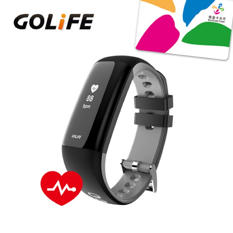 GOLiFE Care-Xe 智慧觸控心率手環 具悠遊卡功能