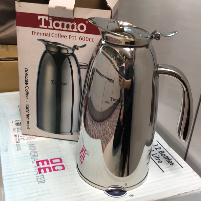 Tiamo 0.6L 不鏽鋼保溫咖啡壺 HA1552