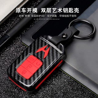 (安勝車品)臺灣現貨 本田 HONDA 鑰匙殼 碳纖維 鑰匙 鎖匙包 碳纖皮套扣 HRV CRV CRV5 FIT OD