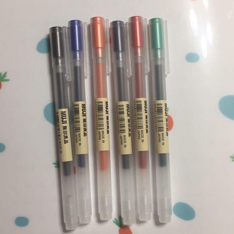 絕版優惠 無印良品舊款0 5膠墨筆 蝦皮購物