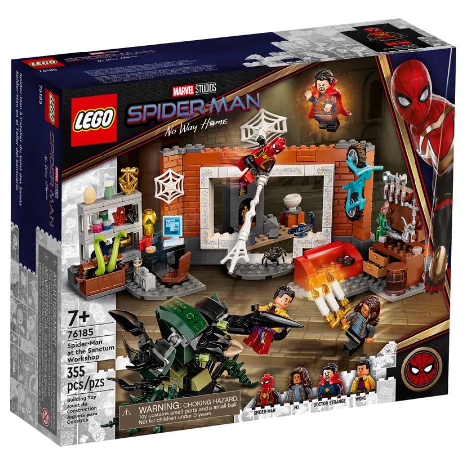 &lt;屏東自遊玩&gt; 樂高 LEGO 76185 漫威系列 蜘蛛人 聖殿工廠的蜘蛛俠 現貨