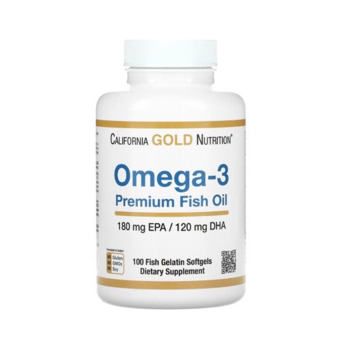 iherb品牌California Gold Nutrition Omega-3 優質魚油EPA/DHA