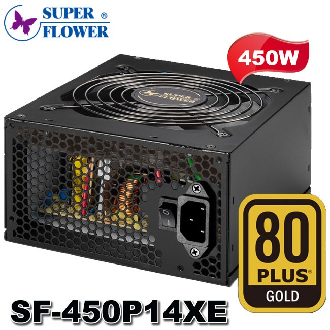 【MR3C】含稅 振華 450W 冰山金蝶 80Plus金牌 電源供應器 (SF-450P14XE)