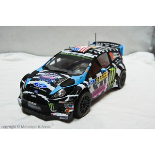現貨特價 1 18 Ixo Ford Fiesta Rs Wrc Rally 14 Ken Block 蝦皮購物