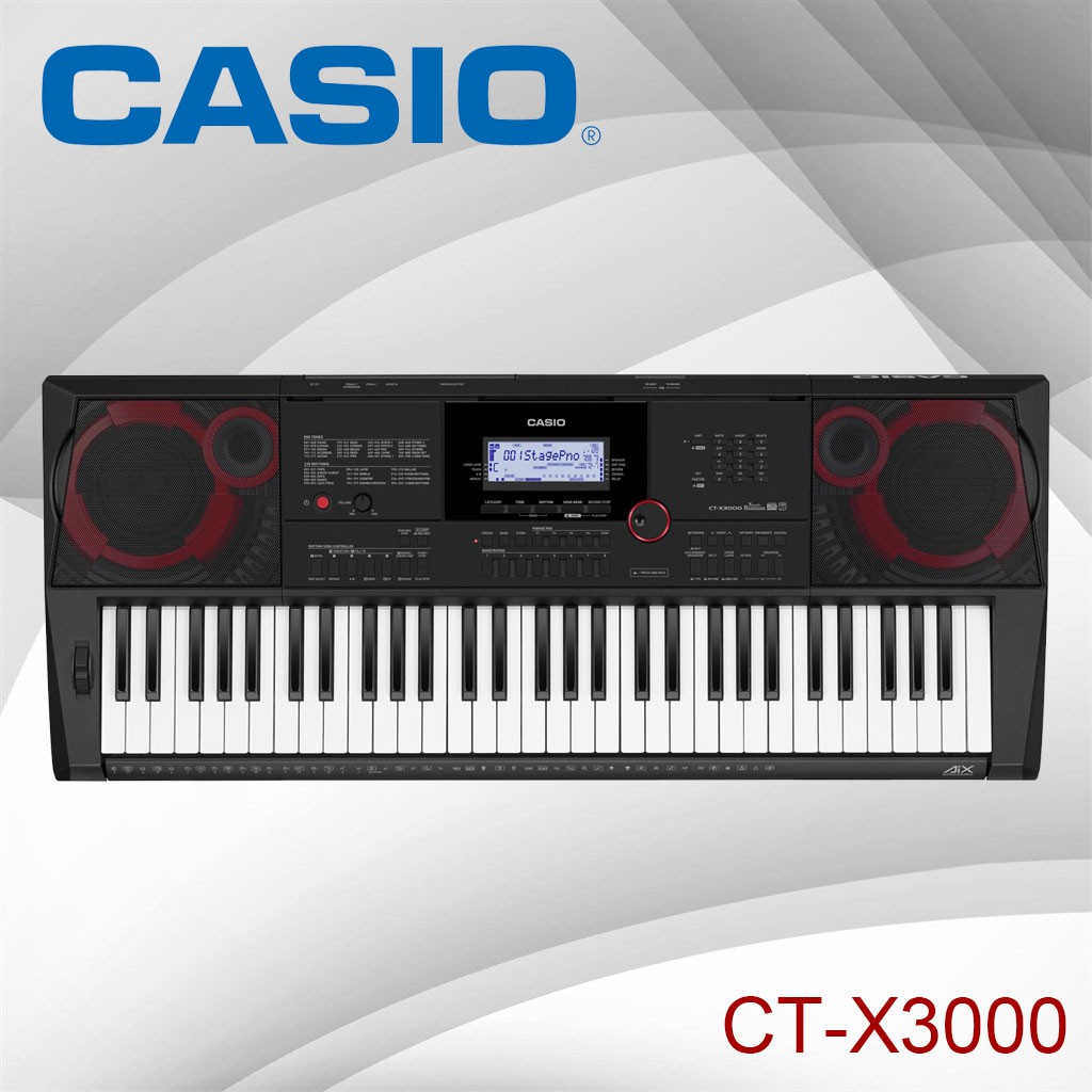 CASIO CT-X3000 61鍵電子琴 中高階電子琴【小叮噹的店】