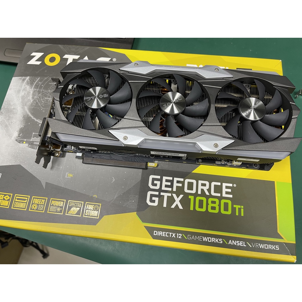 Zotac 索泰 GeForce GTX 1080Ti Amp Extreme Core Edition 顯示卡 台北