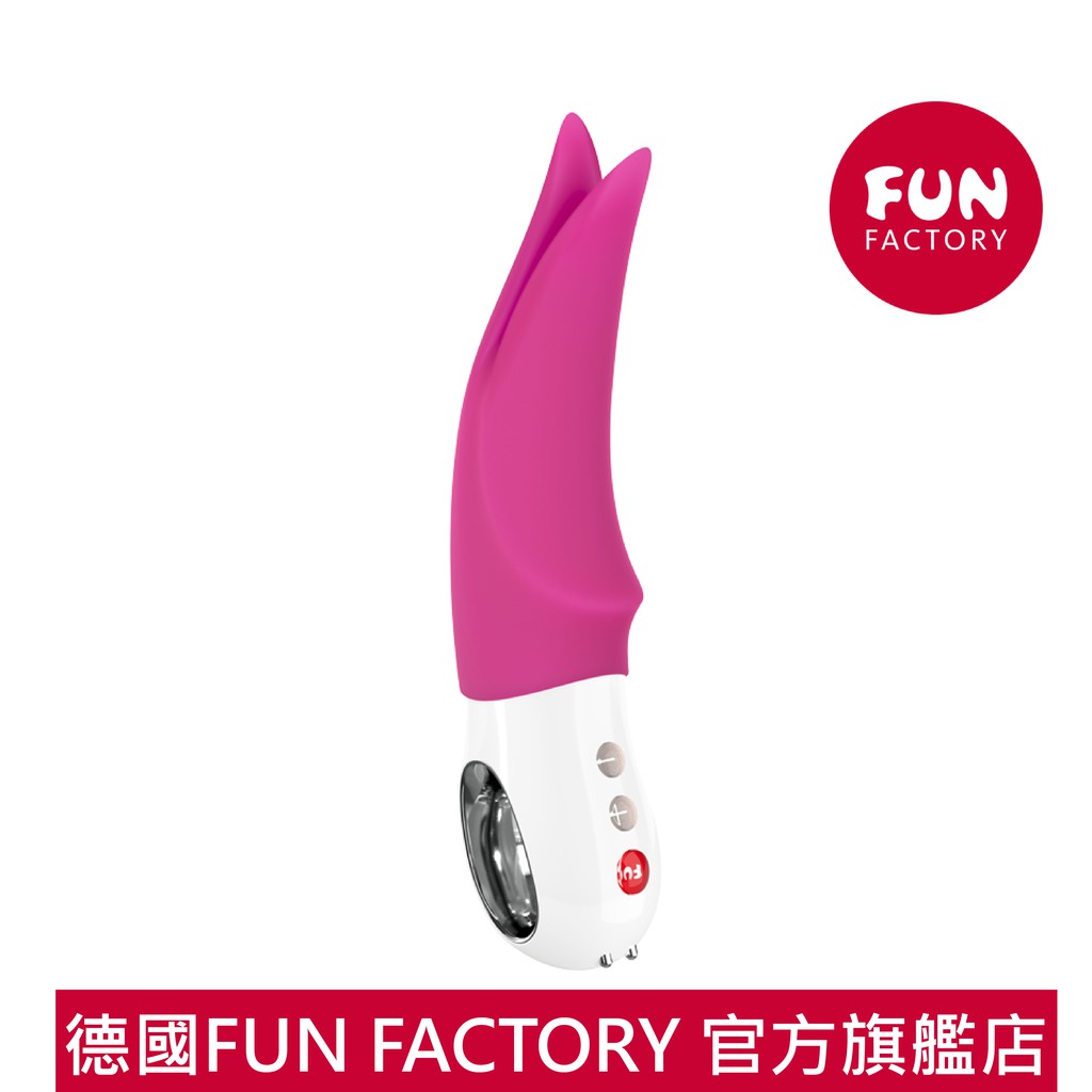 [台灣公司貨]  德國Fun Factory VOLTA 魔舌急急棒 五代時尚奢華按摩棒(紫紅)(充電式) 沃爾特