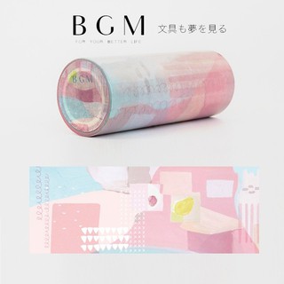 【莫莫日貨】全新 日本原裝進口 BGM 100mm系列 紙膠帶 和紙膠帶 - 少女之夢 (整捲) LP005