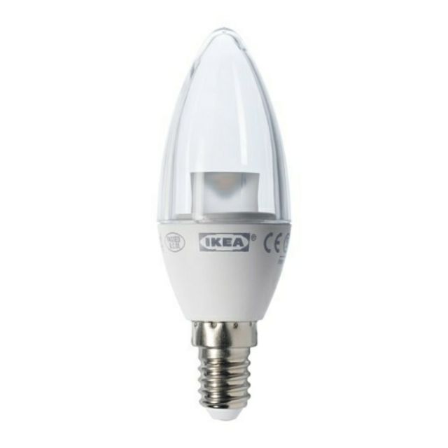 IKEA LEDARE LED 燭型燈泡 E14 400流明 4000K