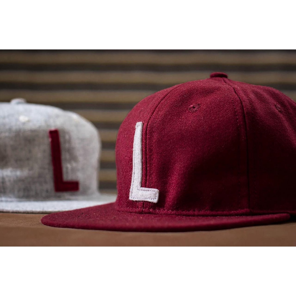 { POISON } LESS x EBBETS FIELD L LOGO CAP 經典帽型老廠 聯名棒球帽 美國製
