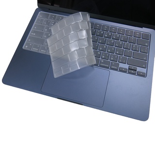 【Ezstick】Apple MacBook Air 13 M2 A2681 奈米銀抗菌TPU 鍵盤保護膜 鍵盤膜